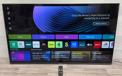 * LG 55-inch 4K Ultra HD Smart Television Model 55UR75006LK. This LG 55-inch smart television 