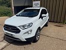 A 2019 Ford Ecosport Titanium 5 door hatchback. A 2019 Ford Ecosport Titanium, 998cc, White Image - 42