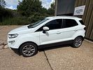 A 2019 Ford Ecosport Titanium 5 door hatchback. A 2019 Ford Ecosport Titanium, 998cc, White Image - 43