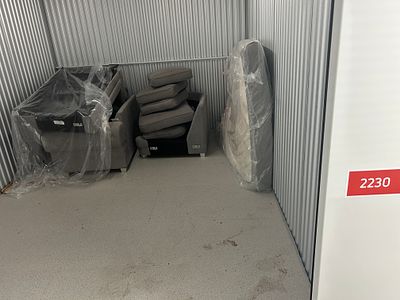 * Shurgard Self Storage Romford - The contents of a 130 sqft unit located at 3 Rush Green Rd 