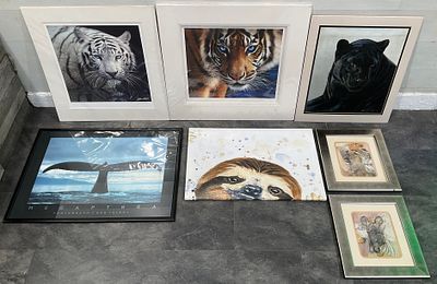 * Collin Bogle, Bob Talbot, and N. Lyles S., A Collection of Contemporary Wildlife Prints and 