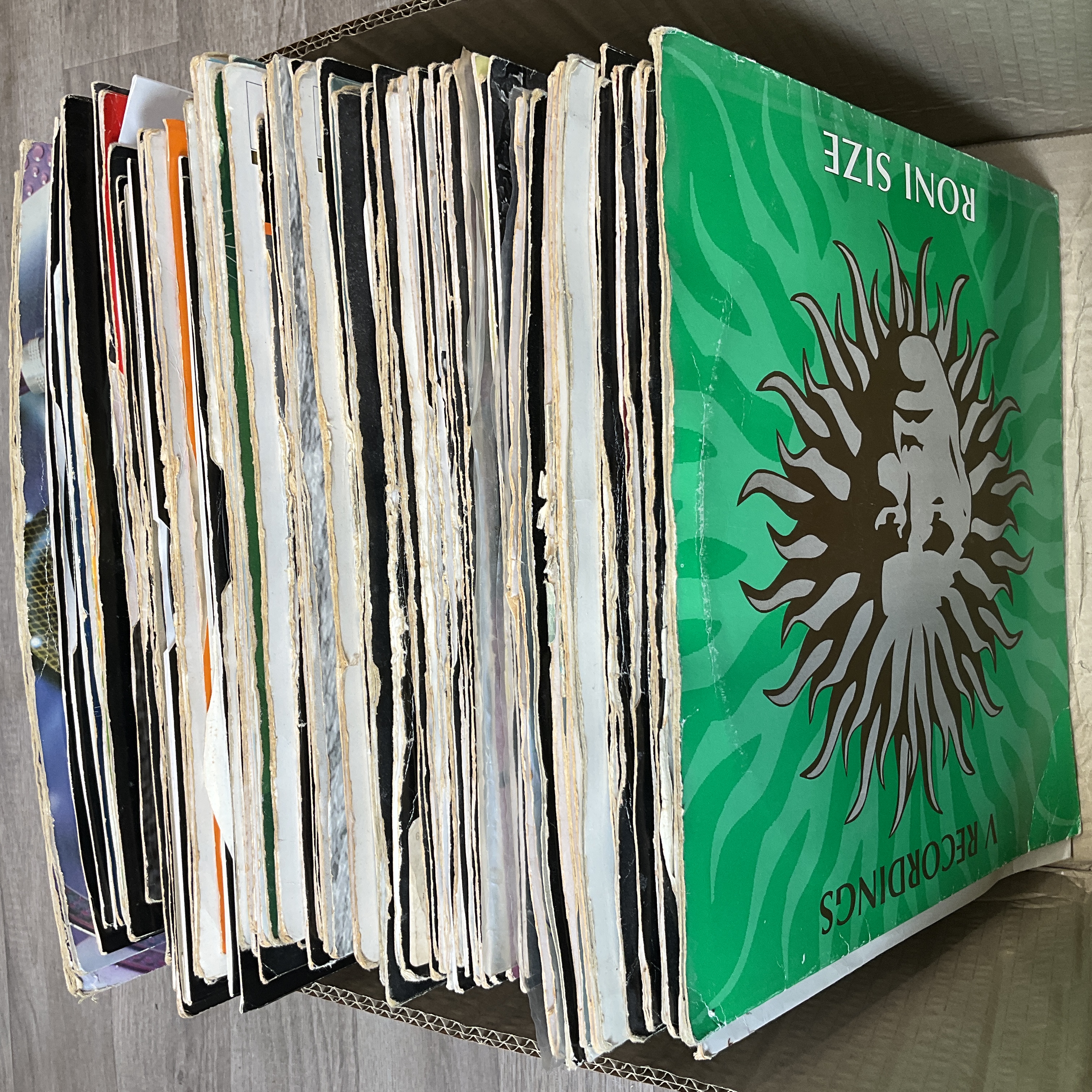 * A Carton containing a Collection of Jungle and Drum & Bass 12-inch Vinyl Singles