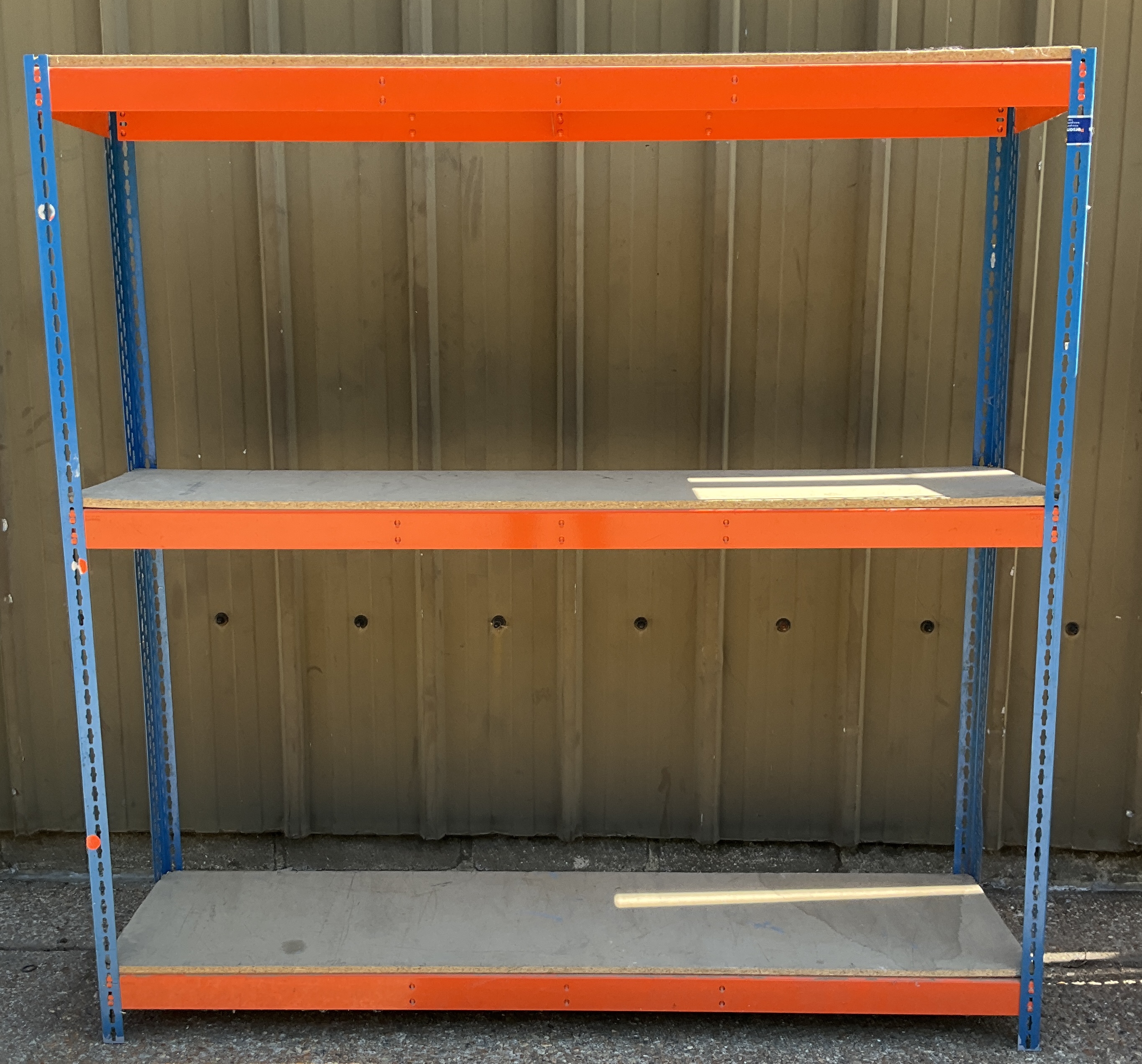 * Pearson Industrial Three Tier Boltless Shelving Unit