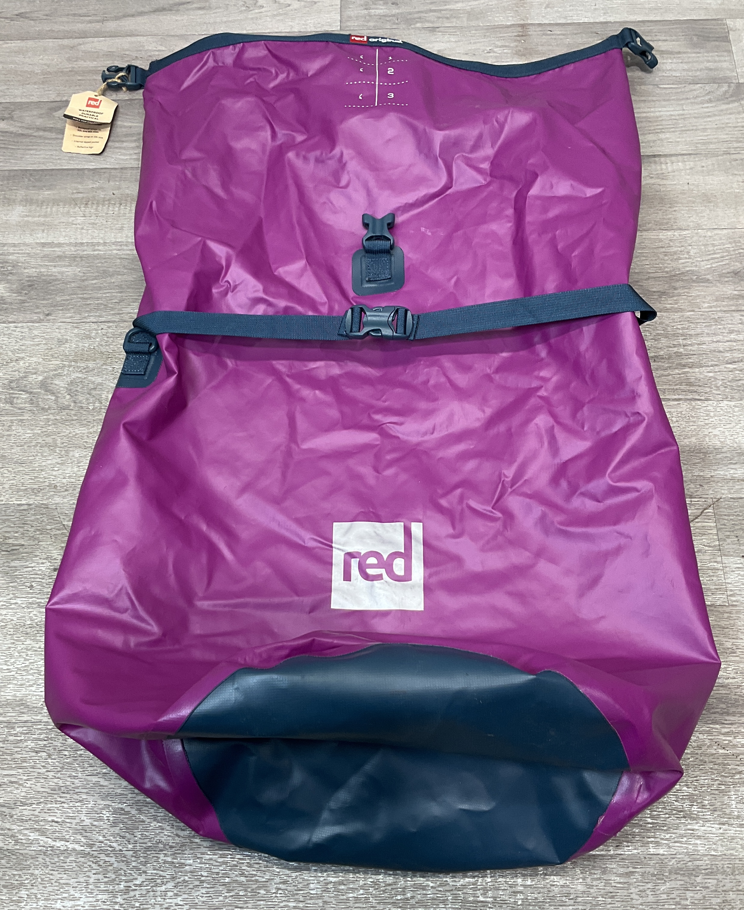 * Red Original 60L Venture Purple Waterproof Dry Bag Backpack