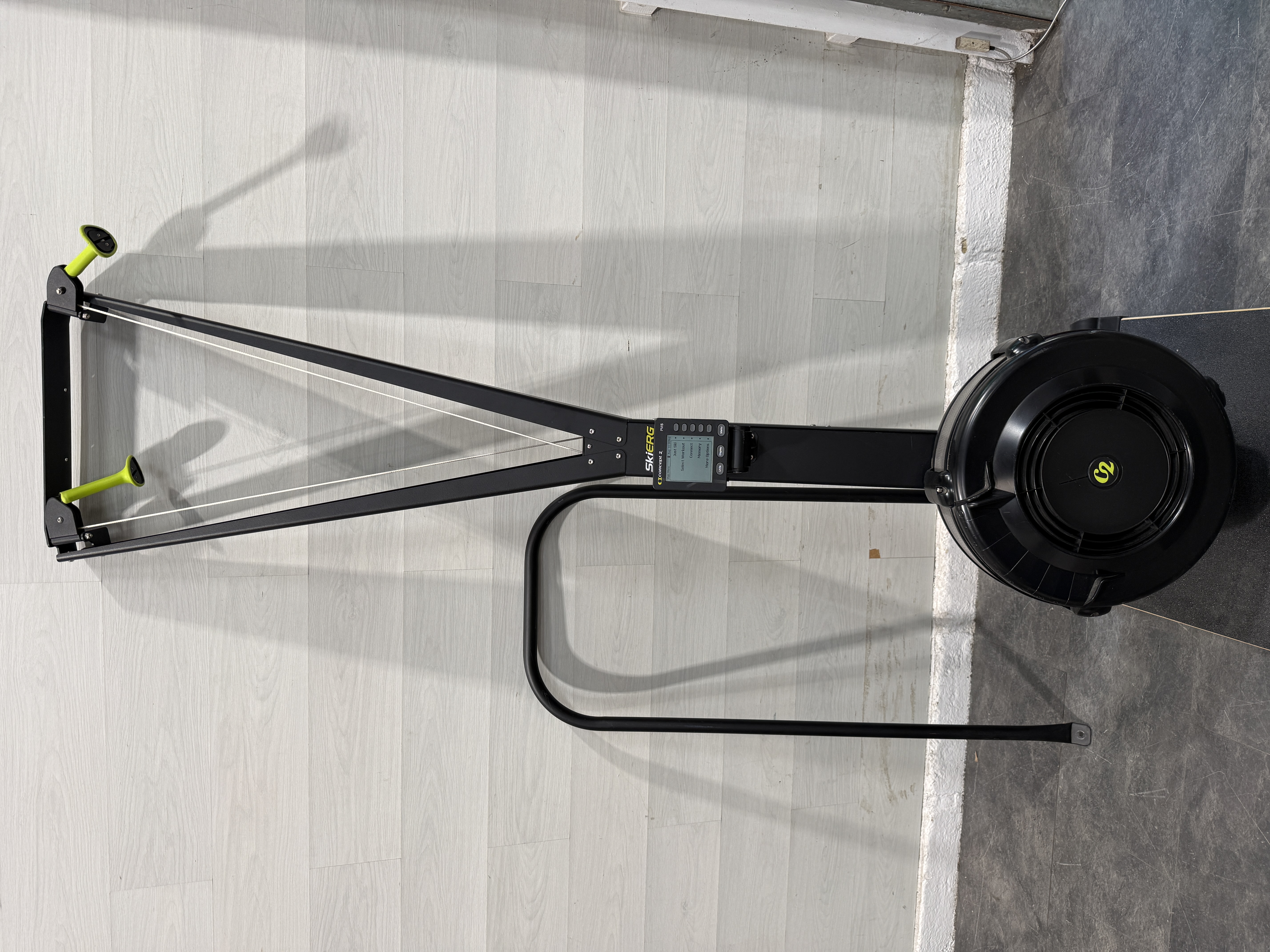 * A Concept2 SkiErg Flywheel Cross Country Ski Machine With a PM5 Digital Monitor. Model Number - 2715. Fixing Bolts Are Required.
