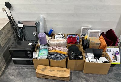 * 10 Cartons & Assorted Loose Goods Containing An Assortment of Household Appliances 
