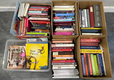 * 5 Cartons & A Crate Containing A Collection of Assorted Books & Magazines including Star 