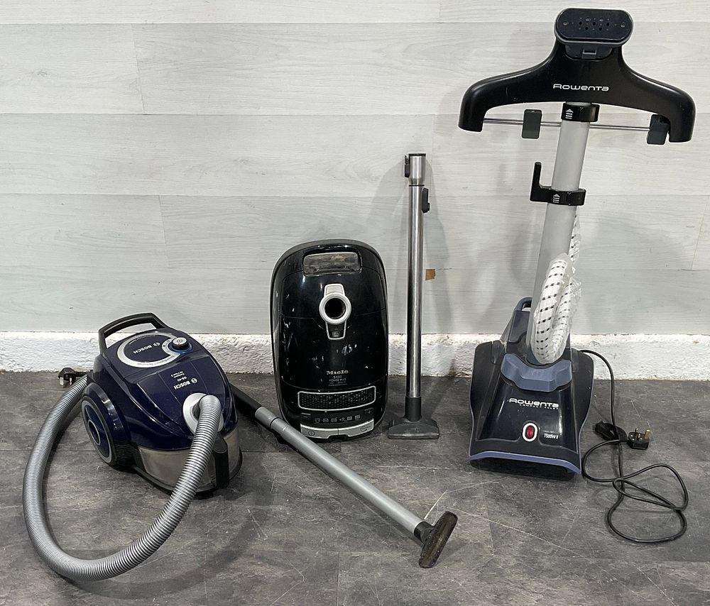 Lot 14: * A Group of Assorted Household Appliances including Bosch, Miele and Rowenta
