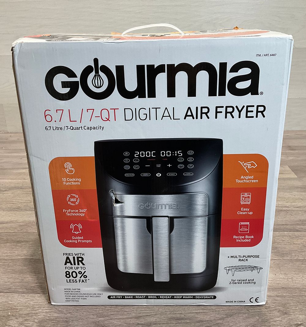 Lot 37: * A Boxed Gourmia GAF798 Digital Air Fryer