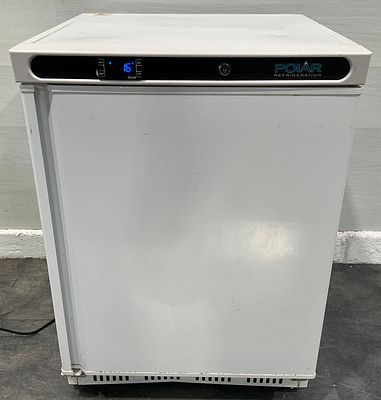* Polar CD611 Undercounter Freezer. A Polar Refrigeration undercounter commercial freezer, model 