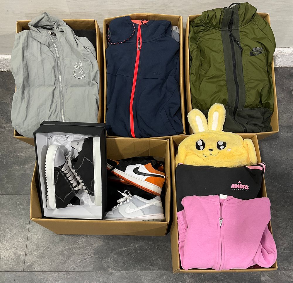 Lot 78: * 5 Cartons Containing Assorted Clothing and Footwear