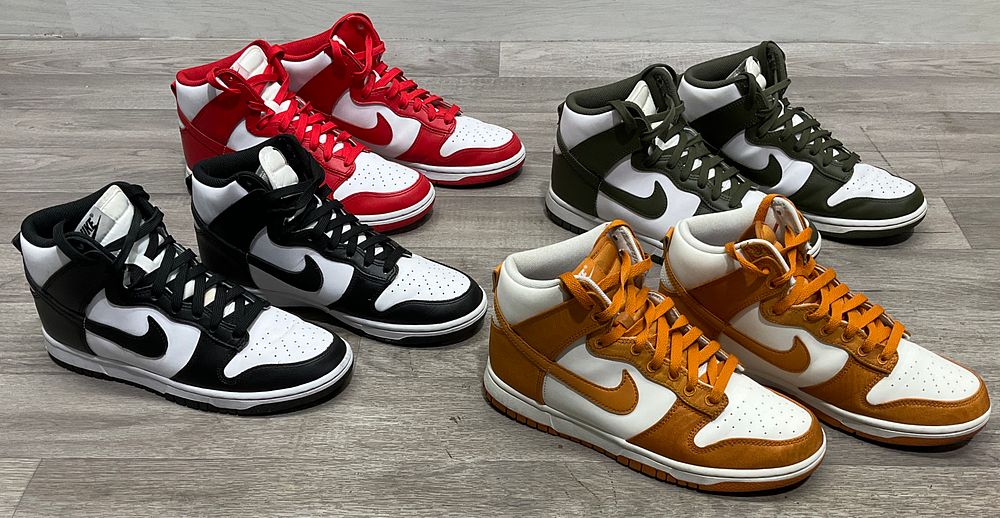 Lot 79: * A Carton Containing An Assortment of Nike Dunk High Footwear