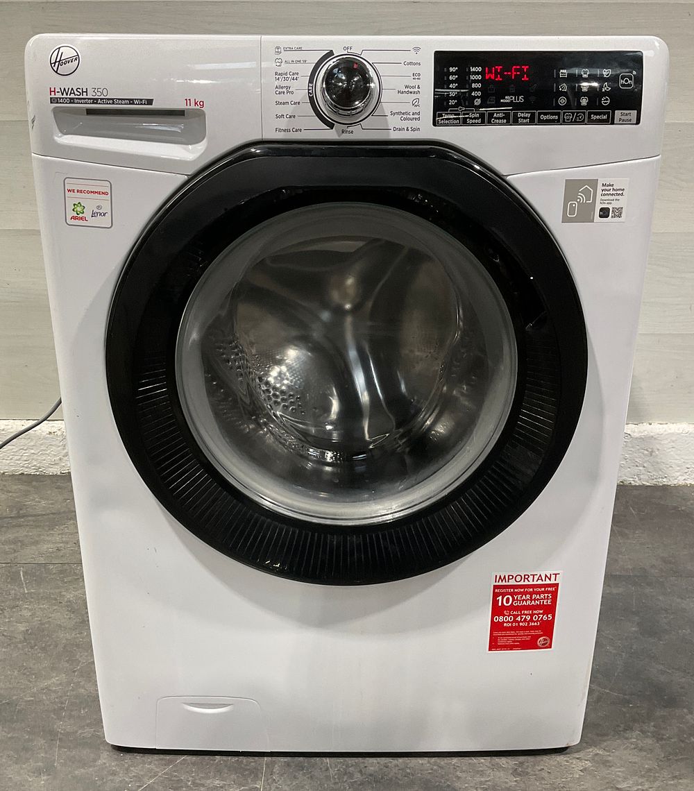 Lot 89: * Hoover H-WASH 350 11kg Front Loading Washing Machine