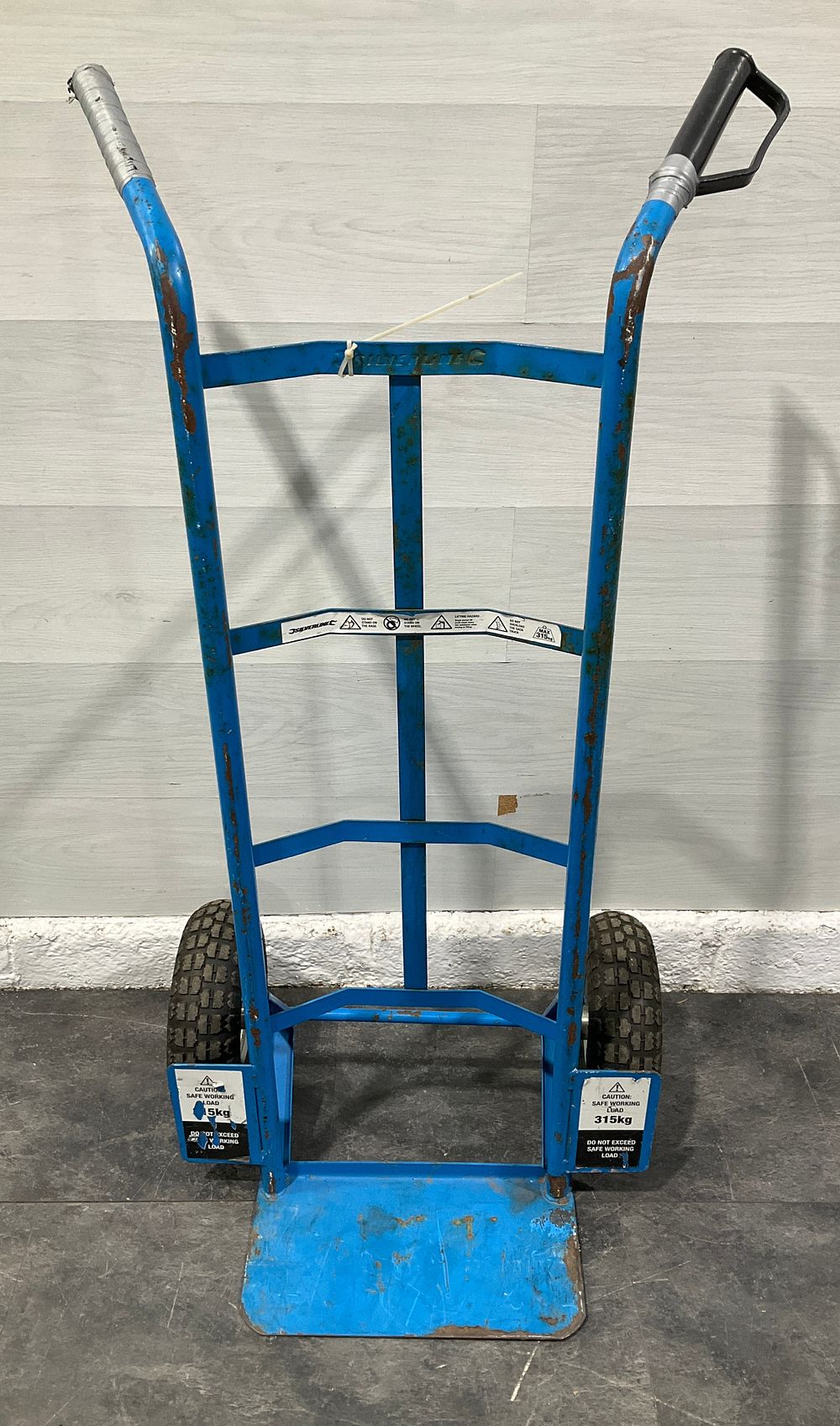 Lot 90: * Silverline Heavy Duty Sack Truck 315kg Capacity