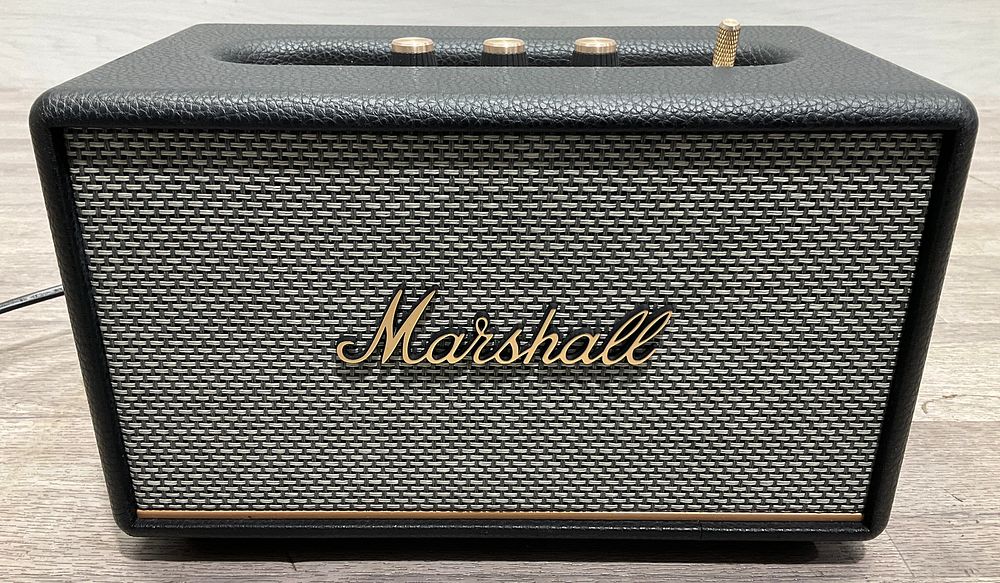 Lot 101: * Marshall Acton III Bluetooth Home Speaker in Black