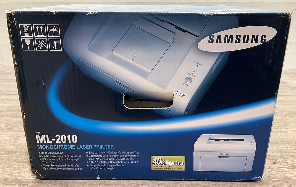 Lot 133: * A Boxed Samsung ML-2010 Monochrome Laser Printer