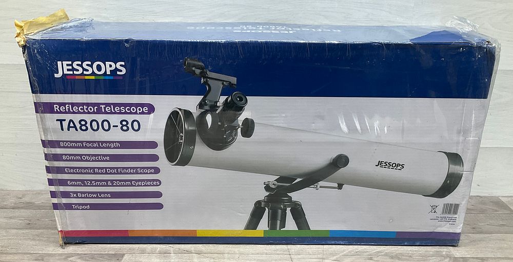 Lot 135: * Jessops TA800-80 Reflector Telescope