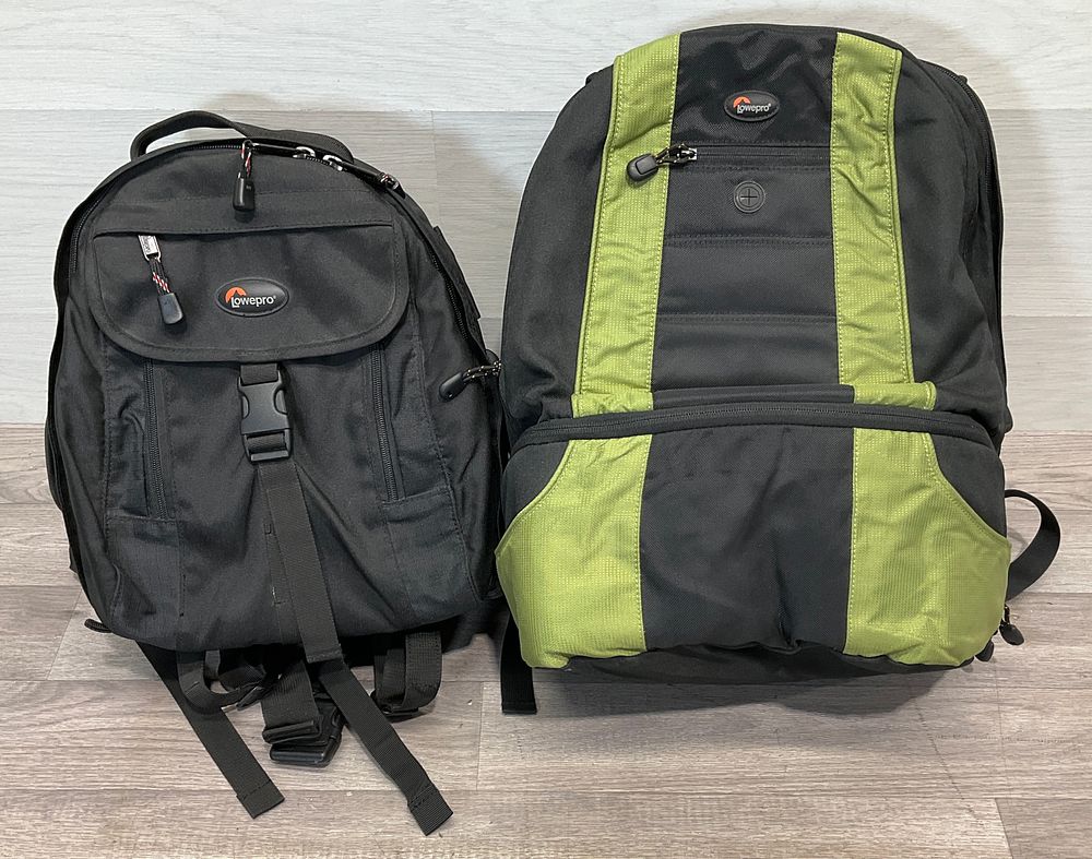 Lot 140: * Two Lowepro Camera Backpacks including Micro Trekker 200 and CompuDaypack