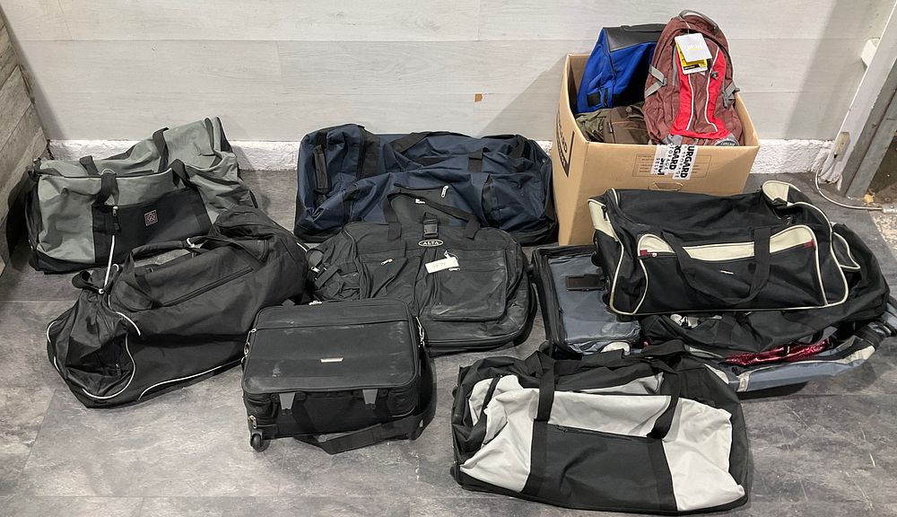 Lot 141: * A Collection of Assorted Luggage including CamelBak and Adidas Holdalls