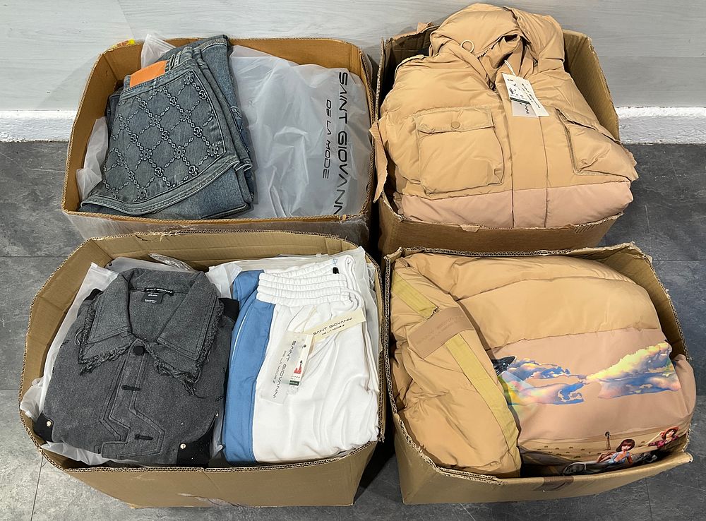 Lot 152: * 4 Cartons Containing Assorted Saint Giovanni De La Mode Clothing