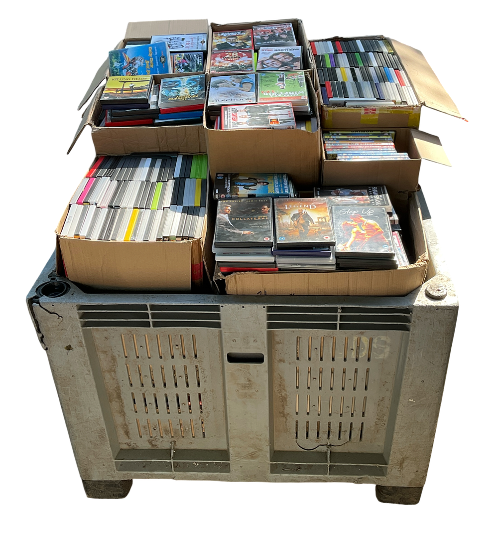 Lot 159: * A Crate Containing A Large Collection of Assorted DVDs - CRATE NOT INCLUDED
