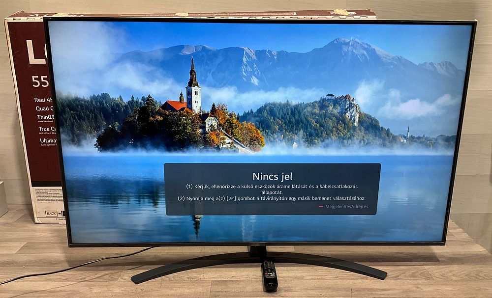 Lot 39: * LG 55UP78006LB 55 Inch Real 4K UHD Smart TV
