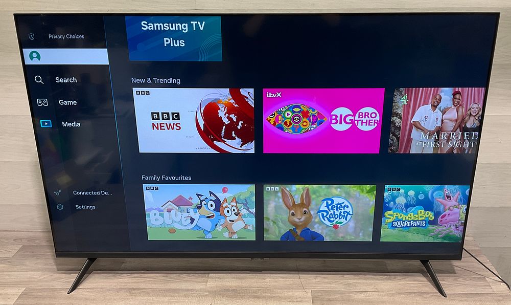 Lot 144: * Samsung UE65CU7020K 65-Inch 4K Ultra HD Smart Television (No Remote)