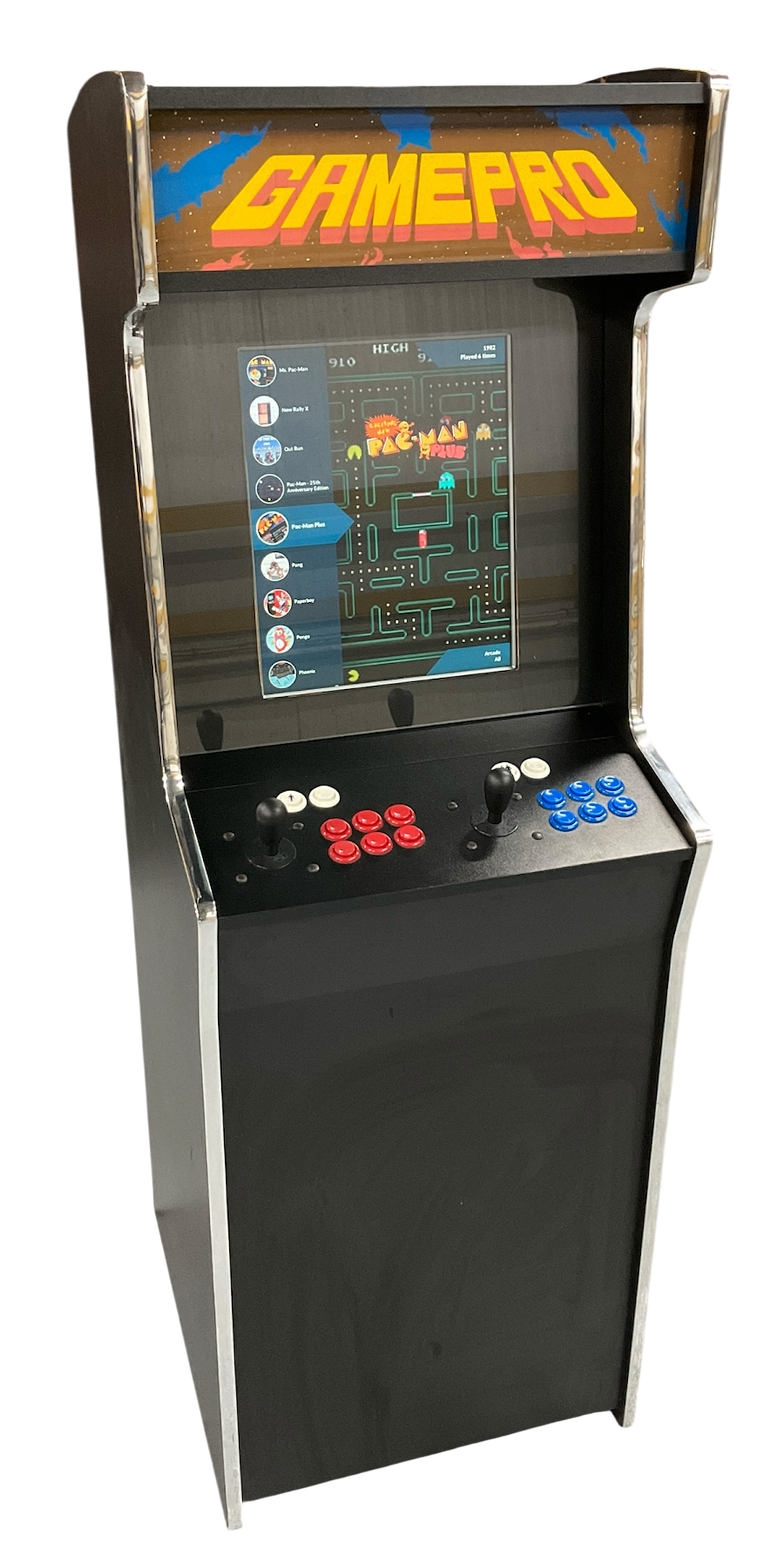 Lot 156: A GamePro Two Player Upright Arcade Machine