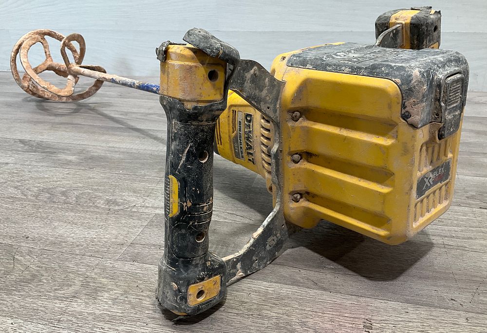 Lot 29: * DeWALT DCD240 Brushless 54V XR FlexVolt Paddle Mixer