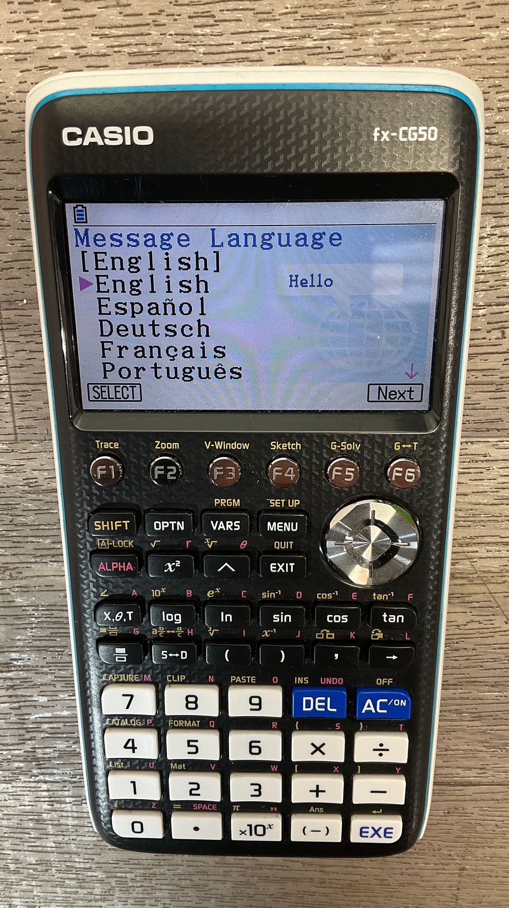 Lot 111: * Casio fx-CG50 Prizm Graphic Calculator
