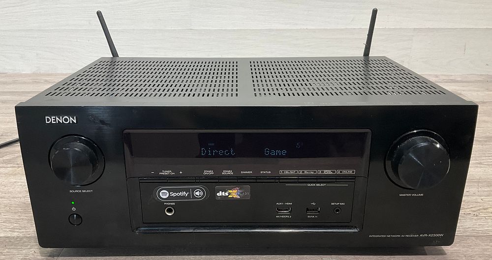 Lot 122: * Denon AVR-X2300W Integrated Network AV Receiver