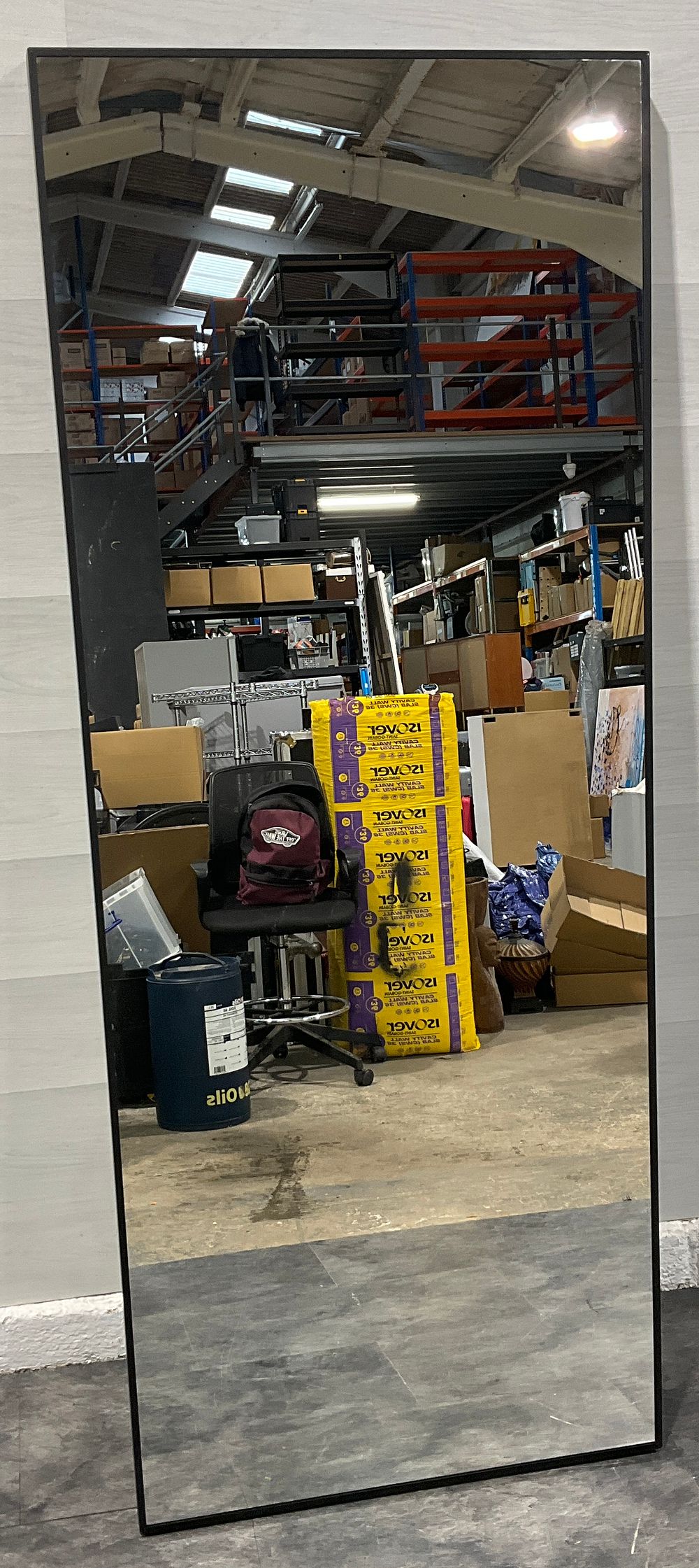 Lot 126: * IKEA Hovet 705.159.15 Full Length Mirror