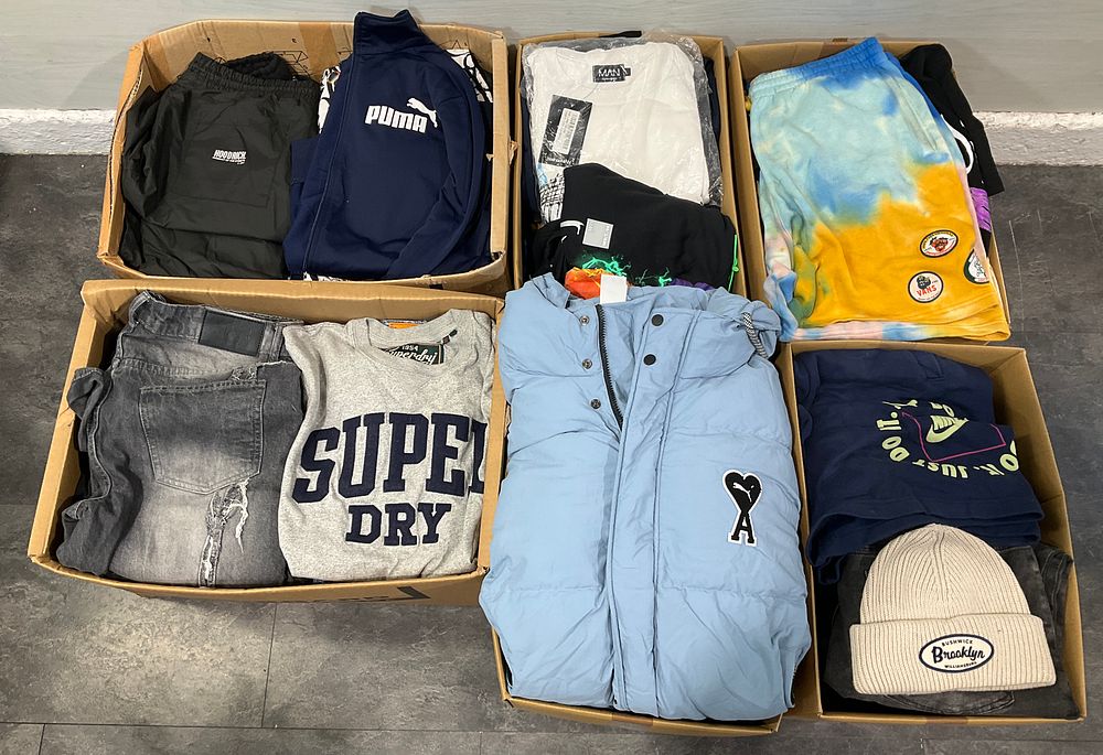 Lot 149: * 6 Cartons Containing Assorted Clothing