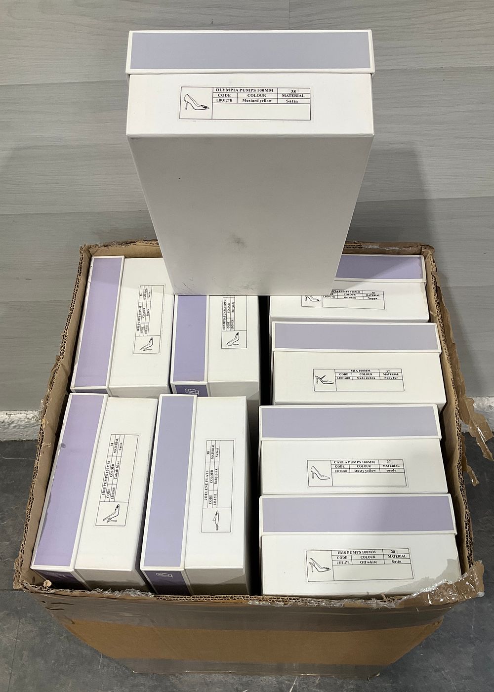 Lot 43: * A Carton Containing An Assortment of Laurel Branson Ladies Footwear