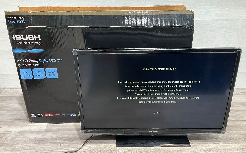 Lot 89: * Bush DLED32165HD 32 Inch HD Ready Digital LED TV