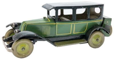 JEP Delage Limousine. French, Circa 1928, 14.5 " L This is an extremely colorful and pretty 