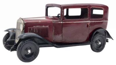 Omas Fiat "Balilla" Sedan. Italian, Circa 1935, 12.25" L This is an extremely rare Italian 