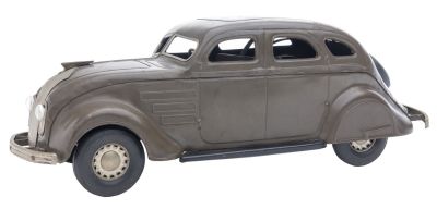 Cor-Cor Chrysler Airflow. American, Circa 1936, 17" L The trademark of Cor Cor autos are their 