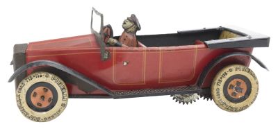 Alemanni Touring Car. Italian, Circa 1920, 8" L Alemanni was in business for a short period of 