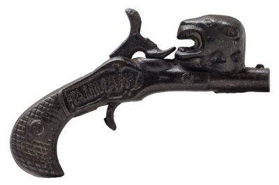 Tammany Tiger Cap Gun. Made by the Ives, Blakeslee Company of Connecticut - 1880's - 4 1/2" Long.