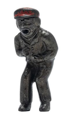 A Boy's First Cigar Iron Toy. Snake Pellet Novelty Toy By Ives, Blakeslee Company Pat.'d 1880's 