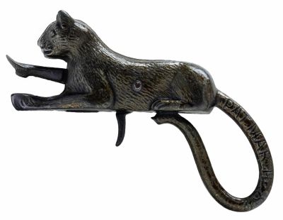 Cat Animated Pistol. By Ives, Blakeslee Company. Pat.'d 1882 - 4 3/4" Long. This rare feline is 