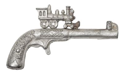 Lighting Express Cap Gun. Made by Kenton Hardware of Kenton, Ohio - 1913 - 5" Long.