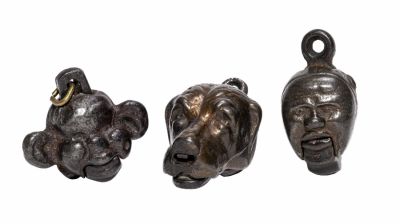 Yellow Kid - Chinaman - Dog Head Cap Bombs. By Ives, Blakeslee Company Bridgeport, CT. - 1880's 