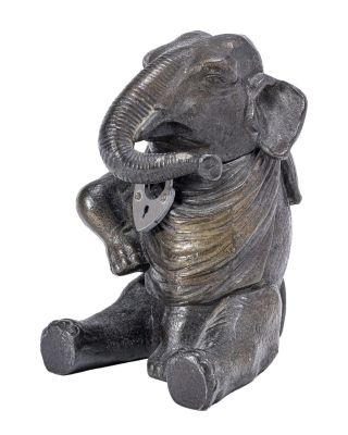 Elephant Seated for Dinner Still Bank. German - 1925 - 3.5" Tall.