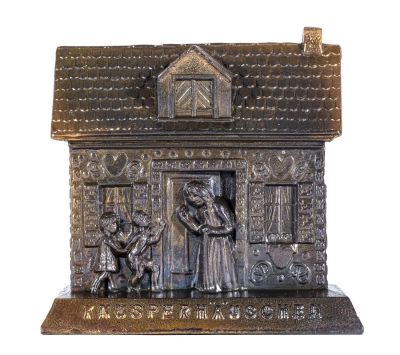 Hansel & Gretel House (KLT) Still Bank. "Knusper H&Atilde;&curren;uschen". German - 1930 - 3 