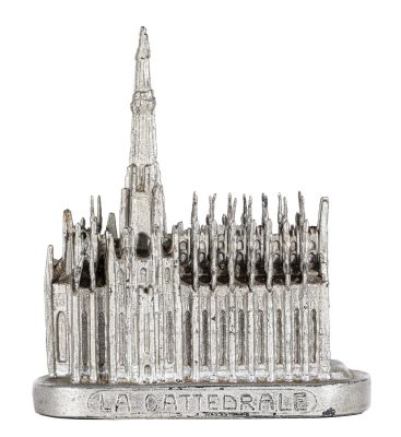 Milano Cathedral (KLT) Souvenir Bank. German - 1930's - 4 7/8" Tall.