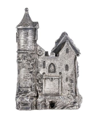 Castle Souvenir Bank. By WMF.B. Austrian - 1920 - 4 5/8" Tall.