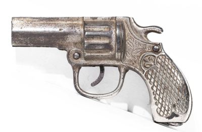 Pistol Bank - Cast Iron. Richard Eliot &amp; Company. Chicago, Illinois - 1909. This is the 