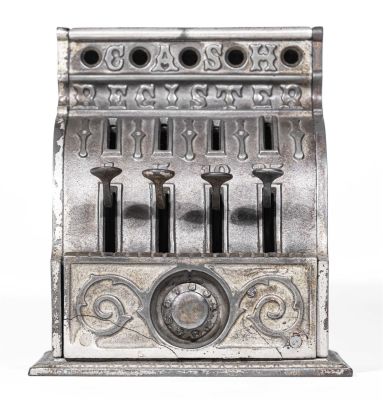 Crescent Cash Register Bank. J. &amp; E. Stevens Company. Cromwell, Connecticut - 1900. 